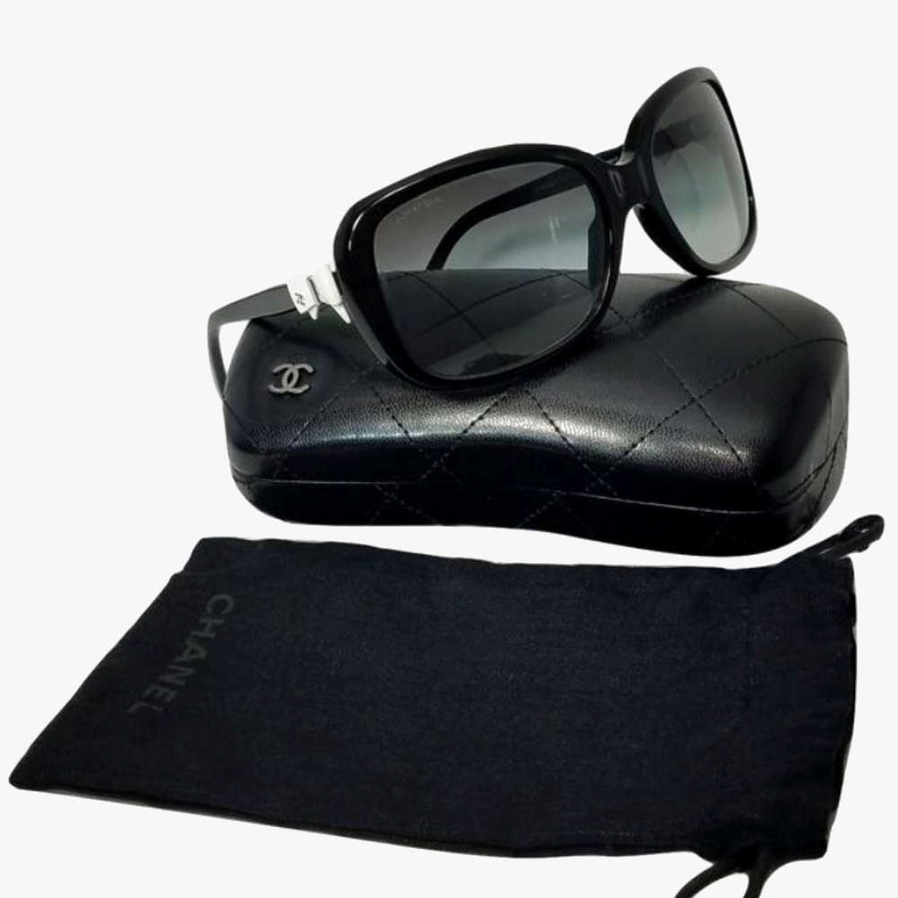 Chanel 5171 501/3c White CC Bow Sunglass